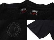 画像をギャラリービューアに読み込む, STUSSY ステューシー Tシャツ 00's メキシコ製 CUSTOMADE PRINT TEE フロント フォト プリント オールド ブラック 中古 4c075952