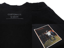 画像をギャラリービューアに読み込む, STUSSY ステューシー Tシャツ 00's メキシコ製 CUSTOMADE PRINT TEE フロント フォト プリント オールド ブラック 中古 4c075952