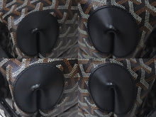 画像をギャラリービューアに読み込む, GOYARD ゴヤール ボウリング25 トイレタリーバッグ クラッチバッグ BOWLIN025TY01CL01P ブラック PVC レザー 美品 中古 4c075956