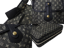 画像をギャラリービューアに読み込む, LOUIS VUITTON ルイヴィトン モノグラム ミニ ブザス マリーケイト ショルダーバッグ ノワール ブラック M92324 美品 中古 4c075960