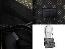 画像をギャラリービューアに読み込む, LOUIS VUITTON ルイヴィトン モノグラム ミニ ブザス マリーケイト ショルダーバッグ ノワール ブラック M92324 美品 中古 4c075960