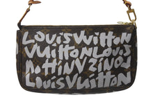 画像をギャラリービューアに読み込む, 極美品 LOUIS VUITTON ルイヴィトン ポシェット アクセソワール アクセサーポーチ M92192 モノグラム グラフィティ ホワイト 中古 4c075961