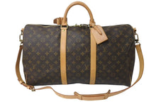 Load image into Gallery viewer, 極美品 LOUIS VUITTON ルイヴィトン キーポル バンドリエール50 ボストンバッグ M41416 モノグラム PVC レザー 中古 4c075962