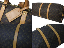 Load image into Gallery viewer, 極美品 LOUIS VUITTON ルイヴィトン キーポル バンドリエール50 ボストンバッグ M41416 モノグラム PVC レザー 中古 4c075962