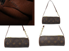 Load image into Gallery viewer, 極美品 LOUIS VUITTON ルイヴィトン モノグラム パピヨン30 ハンドバッグ 旧型 筒型 ロゴ 鞄 カバン M51365 ゴールド金具 中古 4c075965