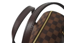 Load image into Gallery viewer, 極美品 LOUIS VUITTON ルイヴィトン ハンドバッグ ドラム型 筒状 ダミエ パピヨン26 N51304 ブラウン ゴールド金具 中古 4c075966
