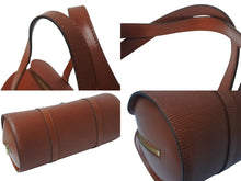 Load image into Gallery viewer, 極美品 LOUIS VUITTON ルイヴィトン スフロ ハンドバッグ 筒型 M52223 ケニアブラウン エピレザー ゴールド金具 中古 4c075972