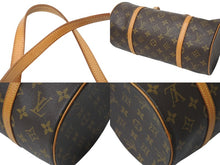 Load image into Gallery viewer, LOUIS VUITTON ルイヴィトン パピヨン30 ハンドバッグ ポーチ M51385 筒型 モノグラムキャンバス ブラウン 美品 中古 4c075973