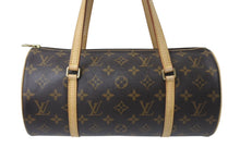 Load image into Gallery viewer, LOUIS VUITTON ルイヴィトン モノグラム パピヨン30 ハンドバッグ 旧型 筒型 ロゴ 鞄 カバン M51365 美品 中古 4c075987