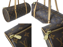 Load image into Gallery viewer, LOUIS VUITTON ルイヴィトン モノグラム パピヨン30 ハンドバッグ 旧型 筒型 ロゴ 鞄 カバン M51365 美品 中古 4c075987