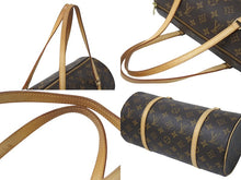 Load image into Gallery viewer, LOUIS VUITTON ルイヴィトン モノグラム パピヨン30 ハンドバッグ 旧型 筒型 ロゴ 鞄 カバン M51365 美品 中古 4c075987