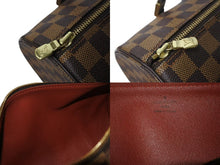 Load image into Gallery viewer, 極美品 LOUIS VUITTON ルイヴィトン ハンドバッグ パピヨン30 ダミエキャンバス N51303 ブラウン ゴールド金具 中古 4c075991