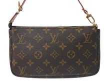 画像をギャラリービューアに読み込む, 極美品 LOUIS VUITTON ルイヴィトン アクセサリーポーチ ポシェットアクセソワール M51980 モノグラム ブラウン スト付き 中古 4c075993