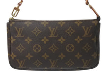 画像をギャラリービューアに読み込む, 極美品 LOUIS VUITTON ルイヴィトン アクセサリーポーチ ポシェットアクセソワール M51980 モノグラム ブラウン スト付き 中古 4c075993