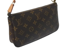 画像をギャラリービューアに読み込む, 極美品 LOUIS VUITTON ルイヴィトン アクセサリーポーチ ポシェットアクセソワール M51980 モノグラム ブラウン スト付き 中古 4c075993