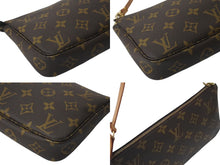 画像をギャラリービューアに読み込む, 極美品 LOUIS VUITTON ルイヴィトン アクセサリーポーチ ポシェットアクセソワール M51980 モノグラム ブラウン スト付き 中古 4c075993