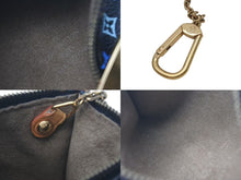 Load image into Gallery viewer, LOUIS VUITTON ルイヴィトン コインケース キーホルダー キーチャーム M58020 ブラック マルチカラー PVC レザー ゴールド金具 美品 中古 4c075996