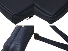 画像をギャラリービューアに読み込む, 極美品 LOUIS VUITTON ルイ ヴィトン ダブルフォンポーチ NIGOコラボ M81060 モノグラムデニム トリヨンレザー ショルダー 中古 4c075998