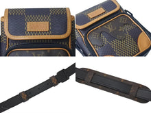 画像をギャラリービューアに読み込む, LOUIS VUITTON ルイヴィトン アマゾン メッセンジャーショルダーバッグ N40357 ダミエジャイアント NIGO LVスクエアード 美品 中古 4c075999