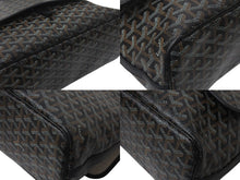 画像をギャラリービューアに読み込む, GOYARD ゴヤール カペシアン MM メッセンジャー ショルダーバッグ ゴヤールディンキャンバス シュヴロッシュカーフスキン ブラック 美品 中古 4c076007