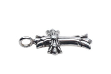 画像をギャラリービューアに読み込む, CHROME HEARTS クロムハーツ ダブルCHクロス チャーム ペンダント 2011/.925刻印 重量約5.1g シルバ−925 美品 中古 4c076032