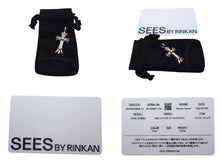 画像をギャラリービューアに読み込む, CHROME HEARTS クロムハーツ ダブルCHクロス チャーム ペンダント 2011/.925刻印 重量約5.1g シルバ−925 美品 中古 4c076032