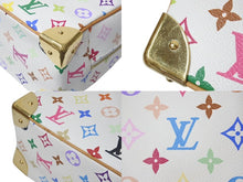 Load image into Gallery viewer, LOUIS VUITTON ルイヴィトン ハンドバッグ トゥルーヴィル モノグラム ホワイト マルチカラー M92663 ゴールド金具 美品 中古 4c076034