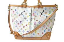 画像をギャラリービューアに読み込む, 極美品 LOUISVUITTON ルイヴィトン シャーリーンGM トートバッグ M93214 モノグラム マルチカラー PVC ヌメ革 中古 4c076035