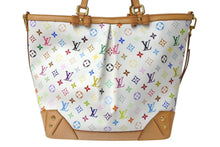 画像をギャラリービューアに読み込む, 極美品 LOUISVUITTON ルイヴィトン シャーリーンGM トートバッグ M93214 モノグラム マルチカラー PVC ヌメ革 中古 4c076035