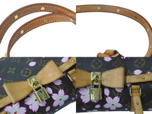 Load image into Gallery viewer, LOUIS VUITTON ルイヴィトン モノグラム チェリーブロッサム パピヨン ハンドバッグ ブラウン 村上隆 フラワー M92009 美品 中古 4c076036