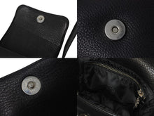 画像をギャラリービューアに読み込む, 極美品 CHROME HEARTS クロムハーツ HOTPOT CH PLUS ホットポット クロスボール ブラック レザー ショルダーバッグ 中古 4c076042