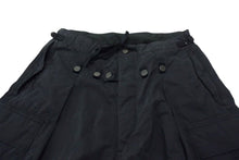 Load image into Gallery viewer, 新品未使用 KAPITAL キャピタル リップストップジャンボカーゴパンツ サイズ 3 ブラック コットン ナイロン 中古 4c076044