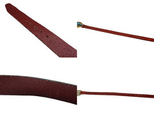 Load image into Gallery viewer, DSQUARED2 ディースクエアード FIVE STAR CAMPIN ベルト プレートバックル イタリア製 レッド シルバー金具 中古 4c076050