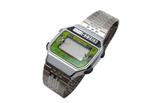 画像をギャラリービューアに読み込む, 新品未使用 SEIKO ALBA セイコー アルバ 腕時計 Y822-4000 クォーツ デジタル文字盤 動作保証なし 未使用長期保管 グリーン 中古 4c076067