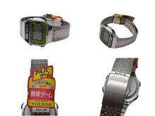 画像をギャラリービューアに読み込む, 新品未使用 SEIKO ALBA セイコー アルバ 腕時計 Y822-4000 クォーツ デジタル文字盤 動作保証なし 未使用長期保管 グリーン 中古 4c076067