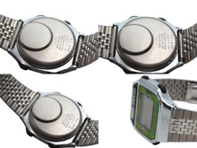 画像をギャラリービューアに読み込む, 新品未使用 SEIKO ALBA セイコー アルバ 腕時計 Y822-4000 クォーツ デジタル文字盤 動作保証なし 未使用長期保管 グリーン 中古 4c076067