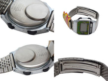 画像をギャラリービューアに読み込む, 新品未使用 SEIKO ALBA セイコー アルバ 腕時計 Y822-4000 クォーツ デジタル文字盤 動作保証なし 未使用長期保管 グリーン 中古 4c076067