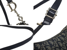 Load image into Gallery viewer, ChristianDior クリスチャンディオール ワンショルダー ハンドバッグ トロッター 08-BO-0015 キャンバス グレー 美品 中古 4c076074