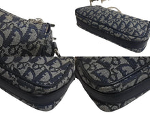 Load image into Gallery viewer, ChristianDior クリスチャンディオール ワンショルダー ハンドバッグ トロッター 08-BO-0015 キャンバス グレー 美品 中古 4c076074