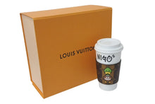 Load image into Gallery viewer, 新品未使用 LOUISVUITTON ルイヴィトン NIGO カップダック タンブラー マグカップ GI0731 モノグラム ホワイト ブラウン 中古 4c076076