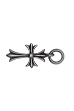 画像をギャラリービューアに読み込む, CHROME HEARTS クロムハーツ CH TINY CROSS タイニークロス チャーム ネックレス シルバー925 3.3g 美品 中古 4c076078