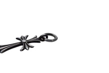 画像をギャラリービューアに読み込む, CHROME HEARTS クロムハーツ CH TINY CROSS タイニークロス チャーム ネックレス シルバー925 3.3g 美品 中古 4c076078