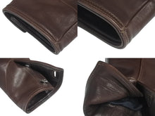 画像をギャラリービューアに読み込む, 極美品 CHROME HEARTS クロムハーツ 初期 レザーカバーオールジャケット サイズM クロスボール シルバー925 ブラウン 中古 4c076087