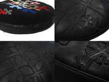 画像をギャラリービューアに読み込む, 新品同様 CHROME HEARTS クロムハーツ マルチクロスパッチクッション インテリア リバーシブル レザー 牛革 中古 4c076093