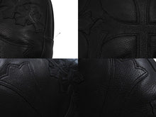 画像をギャラリービューアに読み込む, 新品同様 CHROME HEARTS クロムハーツ マルチクロスパッチクッション インテリア リバーシブル レザー 牛革 中古 4c076093