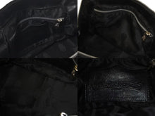 画像をギャラリービューアに読み込む, 極美品 CHROME HEARTS クロムハーツ MO DEAN MOディーン ハンドバッグ ダガージップ クロスボール レザー ブラック 中古 4c076107