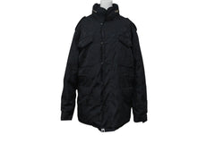 Very good condition A BATHING APE down jacket GORE-TEX camo black polyester size XL used 4c076121
