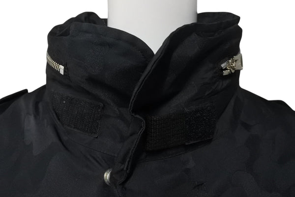 Very good condition A BATHING APE down jacket GORE-TEX camo black polyester size XL used 4c076121