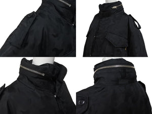 Very good condition A BATHING APE down jacket GORE-TEX camo black polyester size XL used 4c076121