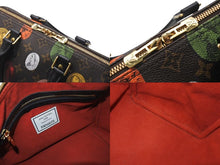 Load image into Gallery viewer, 極美品 LOUIS VUITTON ルイヴィトン スピーディ バンドリエール25 M45910 モノグラム カメオ フォルナセッティ ブラウン 中古 4c076125